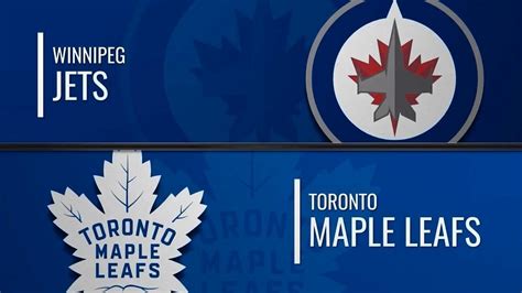 NHL 20 Winnipeg Jets Vs Toronto Maple Leafs Gameplay NHL Season