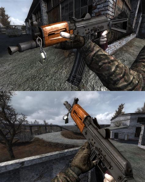 Aks74u Image The Armed Zone Mod For Stalker Call Of Pripyat