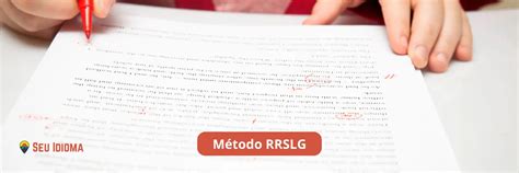 Dicas para passar em exames de inglês Método RRSLG