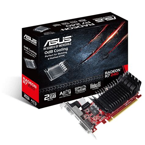 ASUS Radeon R7 240 R7240-SL-2GD3-L - Carte graphique ASUS sur LDLC.com