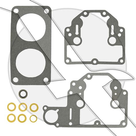 Carburetor Repair Kit Rebuilt Gasket Set For Mercury Outboard Carb 8107492