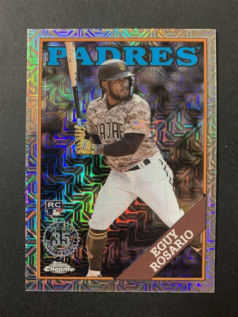 Eguy Rosario Topps Series Silver Pack Mojo Refractor T C