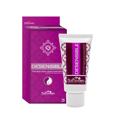 Gel Dessensibilizante E Facilitador Anal DeSensible 18g Hot Flowers