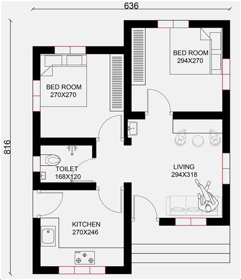 Modern 500 Sq Ft House Plans Indian Style Goimages Zone