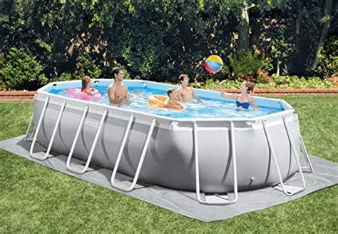 Intex Prism Oval Frame Pool Set X X Cm Gn Ab