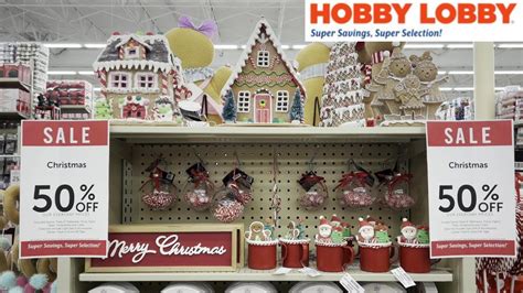 New At Hobby Lobby Christmas Shopping Shop With Me Hobby Lobby