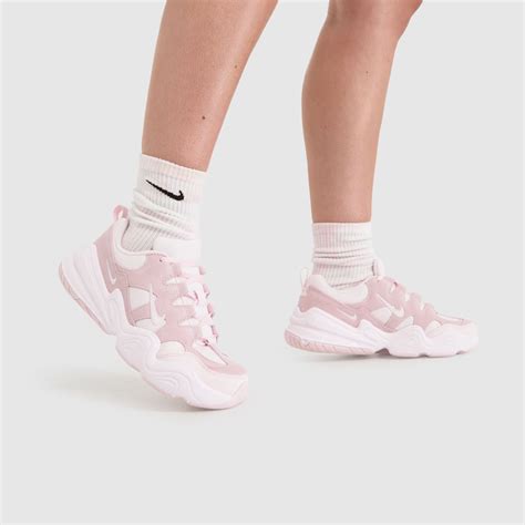 Womens Pink Nike Tech Hera Trainers Schuh