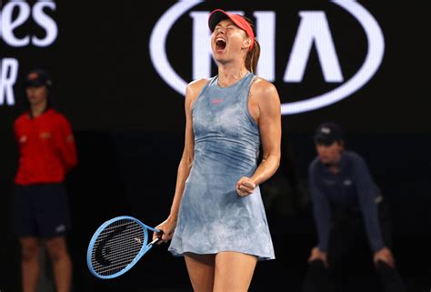 Defending champ gone: Maria Sharapova ousts Caroline Wozniacki in ...