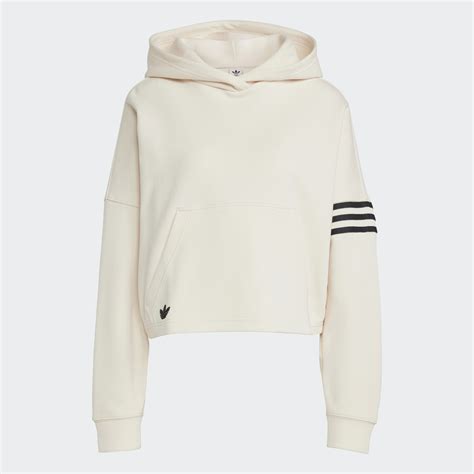 Adidas Adicolor Neuclassics Hoodie White Adidas Uae