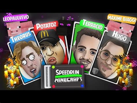 Vod Speedrun Minecraft Multi Terracid Hugo Potatoz Maxime