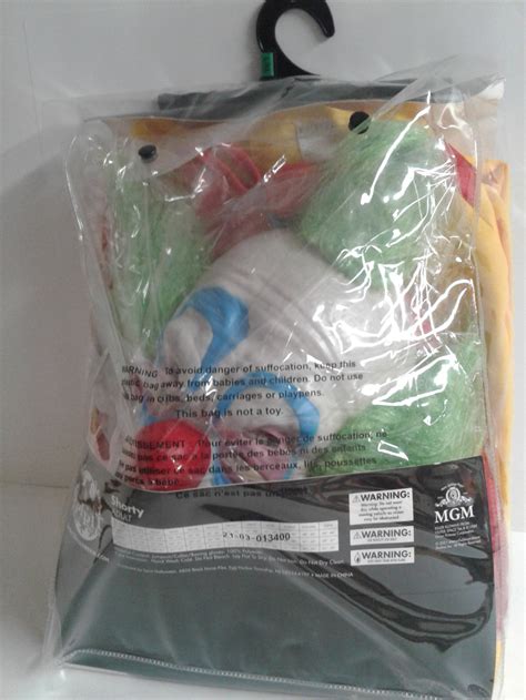 Killer Klowns From Outer Space SHORTY Halloween Costume Adult Size LG