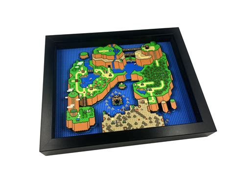 Super Mario World 3d Map