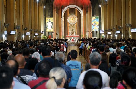 Novena Mass Photos Philippine News Agency