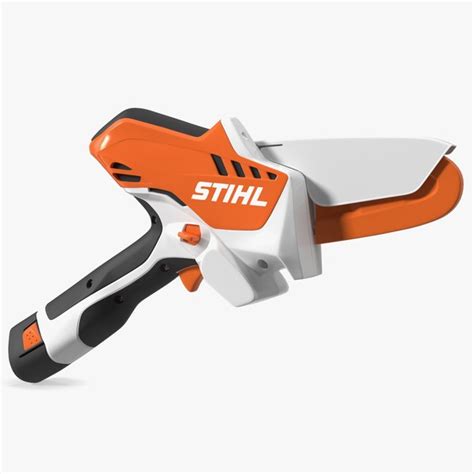 modelo 3d Minisierra podadora de jardín eléctrica STIHL GTA 26