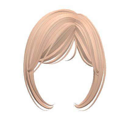 Cute Side Swept Bangs Blonde Roblox