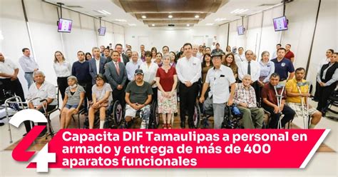 Capacita Dif Tamaulipas A Personal En Armado Y Entrega De Más De 400