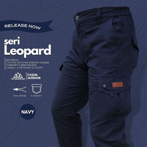 Jual Celana Panjang Outdoor ANGSANA SERI LEOPARD Shopee Indonesia