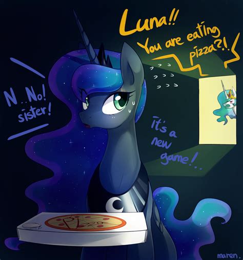 847776 Safe Artist Maren Princess Celestia Princess Luna Alicorn