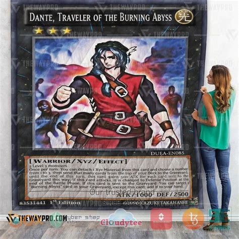 Best Yu Gi Oh Dante Traveler Of The Burning Abyss Quilt Shirtnation