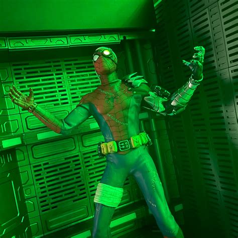 Explore The Spider Verse Hot Toys Gamerverse Spider Man Cyborg