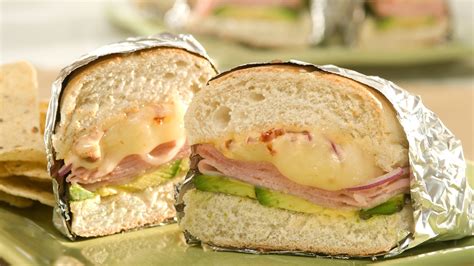 Toasted Ham And Cheese Tortas Hellmanns Us