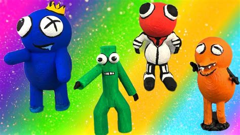 Making Rainbow Friends Roblox Rainbow Friends 3d Printing Roblox Animation Youtube