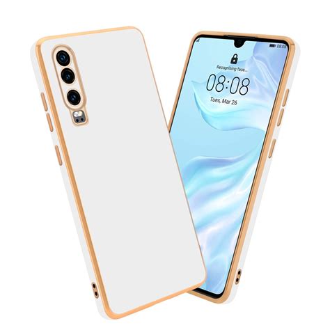 Huawei P Silikondeksel Case Hvit Elkj P