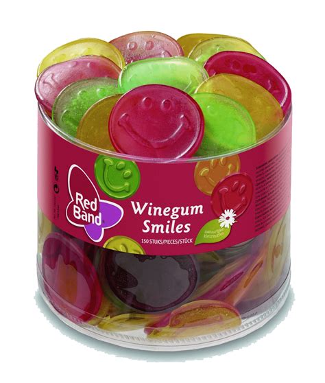 Red Band Winegum Smiles Stuks Kopen Kantinewinkel Nl