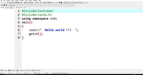 C Program To Print Hello World