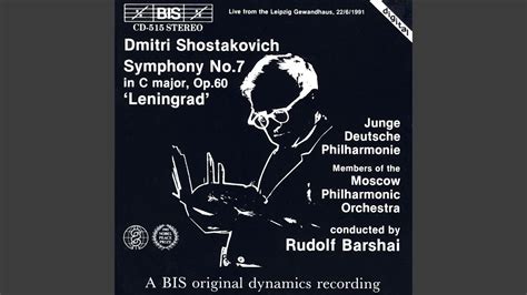 Symphony No In C Major Op Leningrad I Allegretto Ii