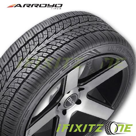 4 Arroyo Ultra Sport A S 255 50R19 107Y Tires UHP 500AA All Season