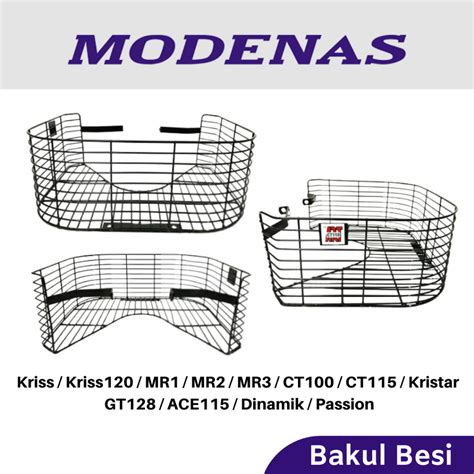 Modenas Basket Steel Bakul Besi Motor Kriss Mr Mr Ct Mr Kristar