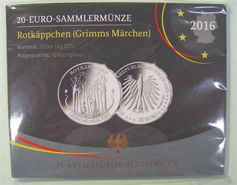 Deutschland Euro Grimms M Rchen Rotk Ppchen Pp Ebay