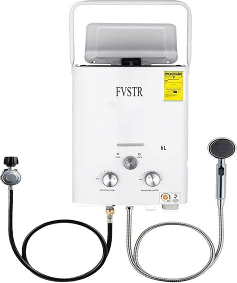 FVSTR Carvn L Min Instant Tankless Hot Water Heater Boiler Shower Head LPG Gas KW