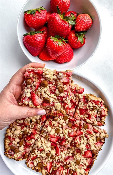 Healthy Strawberry Oatmeal Bars 4 Ingredients Artofit