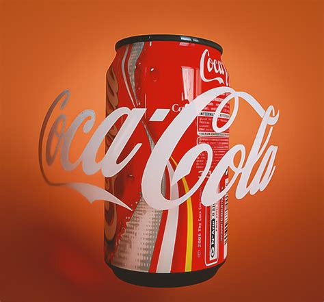 coca cola can modeling :: Behance