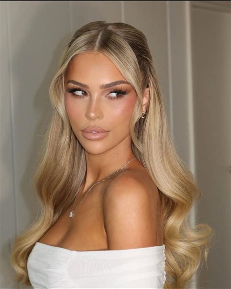 Pin By Kylie Tuncap On Bridesmaid In 2025 Bridesmaid Hair Inspo Blonde Wedding Hair Classy