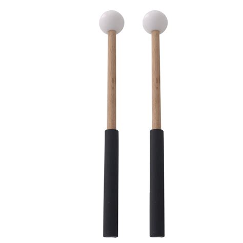 RONSHIN 1 Pair Drumsticks Wood Marimba Mallet With Handle Xylophone