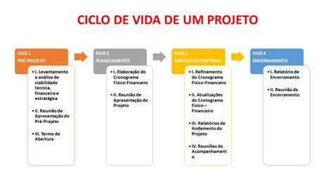 Ciclos De Vida De Um Projeto Revoeduca