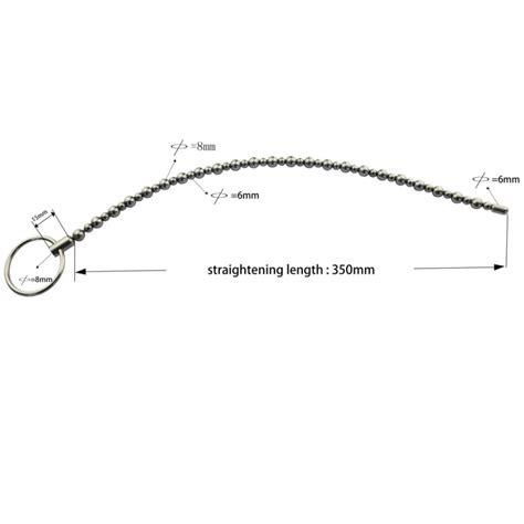 Mm Mm Beads Urethral Dilators Sound Penis Plug Adult Sex Toys For Men Stainless Steel Urethral