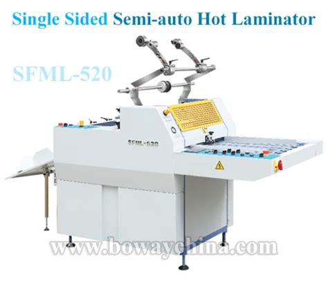 Mm Semi Auto Thermal Hot Roll Film A A Paper Laminator Laminating Machine Laminated