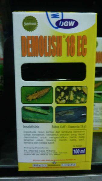 Jual New Insektisida DGW Demolish 18EC Abamektin 100ml Di Lapak Taniku