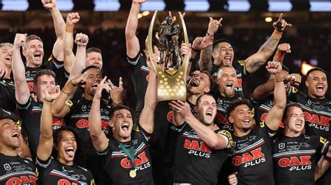 Nrl Grand Final Scores Stats And News Penrith Panthers Defeat Brisbane Broncos To Claim Third