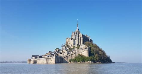 Les Photos Exceptionnelles Du Mont Saint Michel Redevenu Une Le Gr Ce