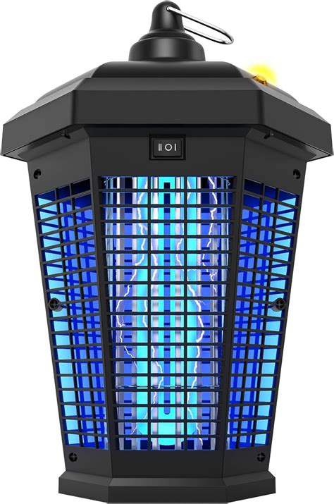 Bug Zapper Outdoor 20W Mosquito Zapper With Dusk To Dawn Light Sensor