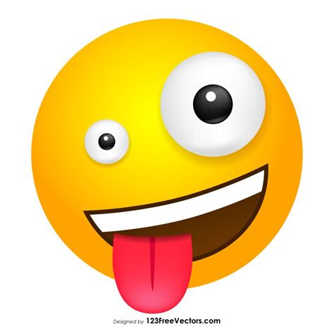 Crazy Emoticon Clipart Https 123freevectors Crazy Emoticon