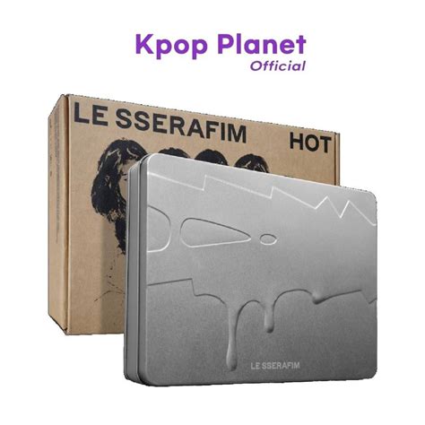 Store POB TIN CASE Ver LE SSERAFIM Th Mini Album HOT Shopee Philippines