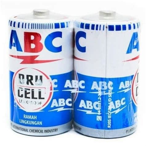 Jual Batu Batre Baterai Battery Abc Biru Besar R Size D Isi Di