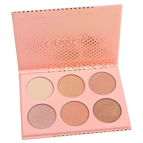 Colourpop In Nude Endo Pan Pressed Powder Highlighter Palette Dupes Swatch Comparisons