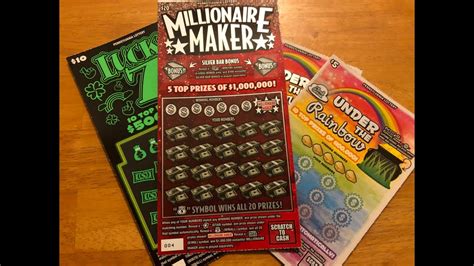 Millionaire Maker Scratch Offs Youtube